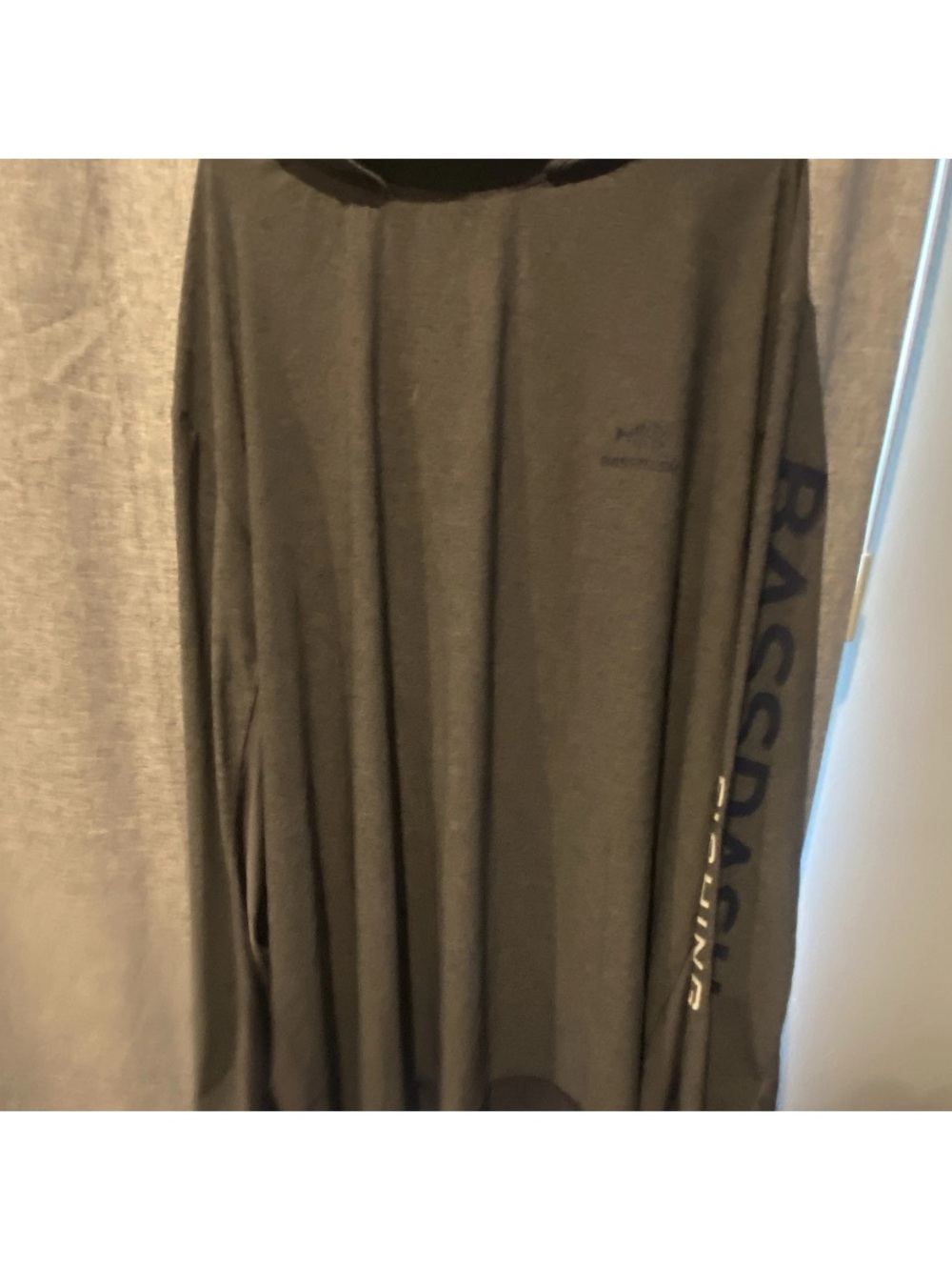 Bass Pro Shops Men's Hooded Long-Sleeve Shirt - Charcoal Gray